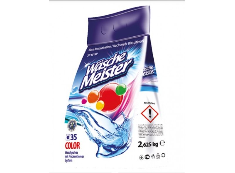 Порошок для прання WASCHE MEISTER Сolor 2,625 кг, п/е (97-125)